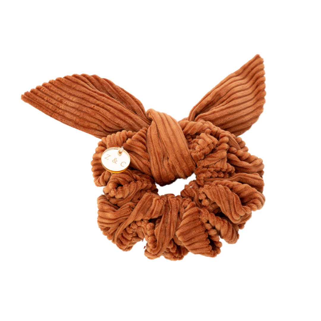 Valencia Corduroy Lux Scrunchie