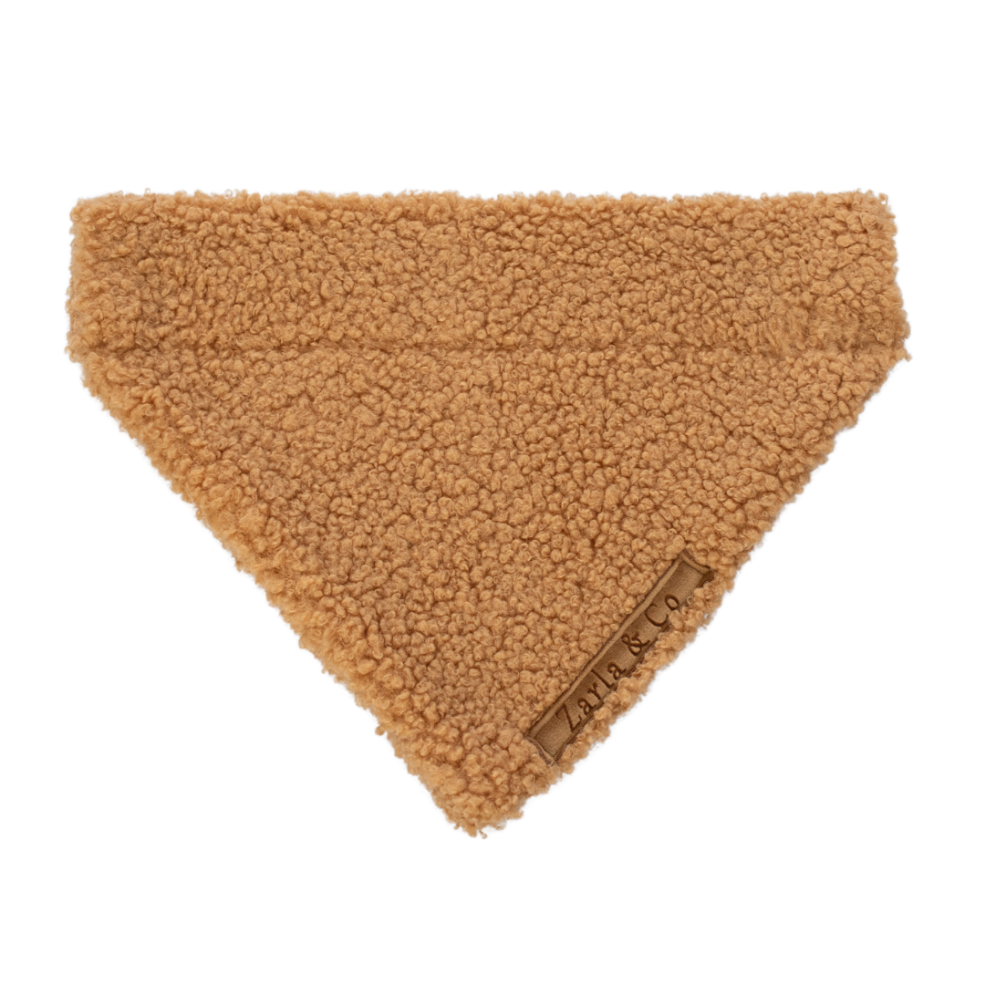 Latte Teddy Bandana