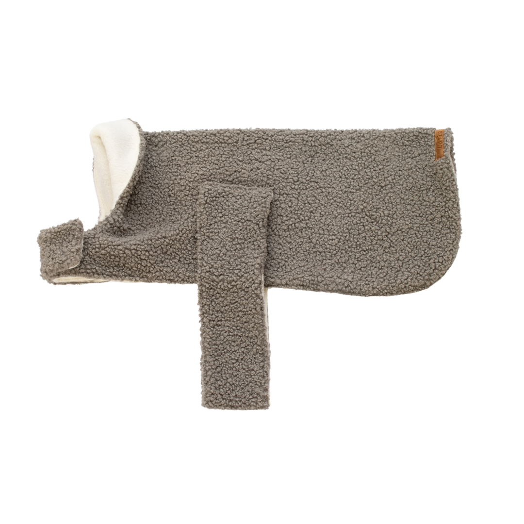 Ash Teddy Fleece Coat