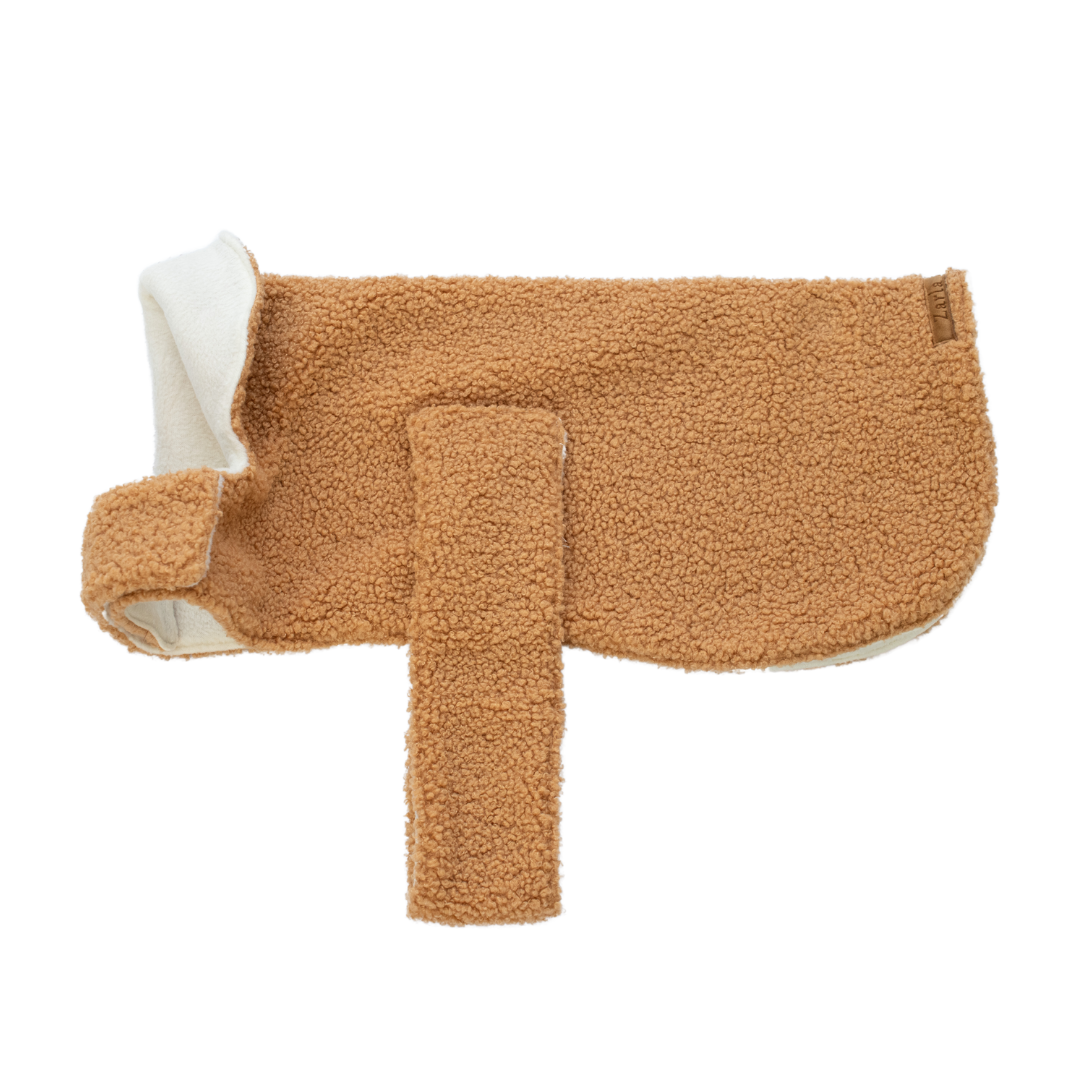 Latte Teddy Fleece Coat